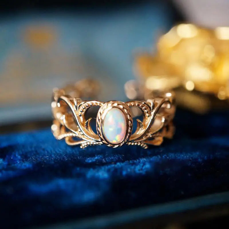 Arabesque Opal Ring for Women