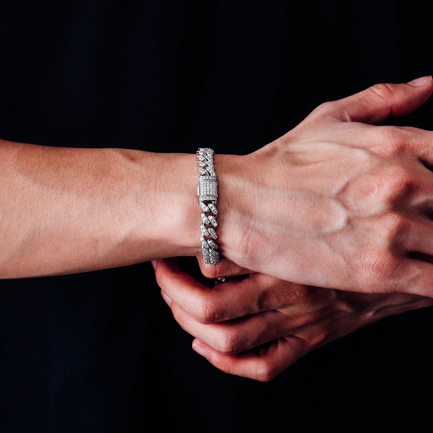 Cuban Chain Round Cut Cuban Bracelet