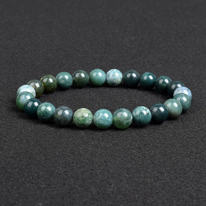 Genuine Natural Stone Apatite Lapi Bracelet