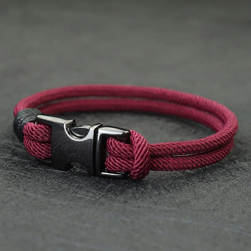 Fashion Mens Layer Spring Bracelet