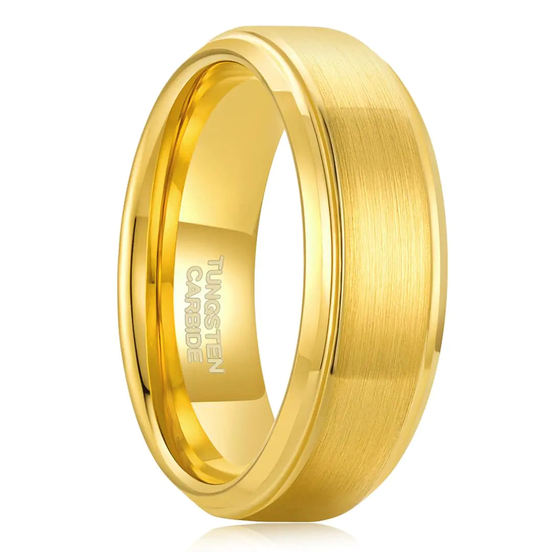 Zoesky Band Rings Gold Plated