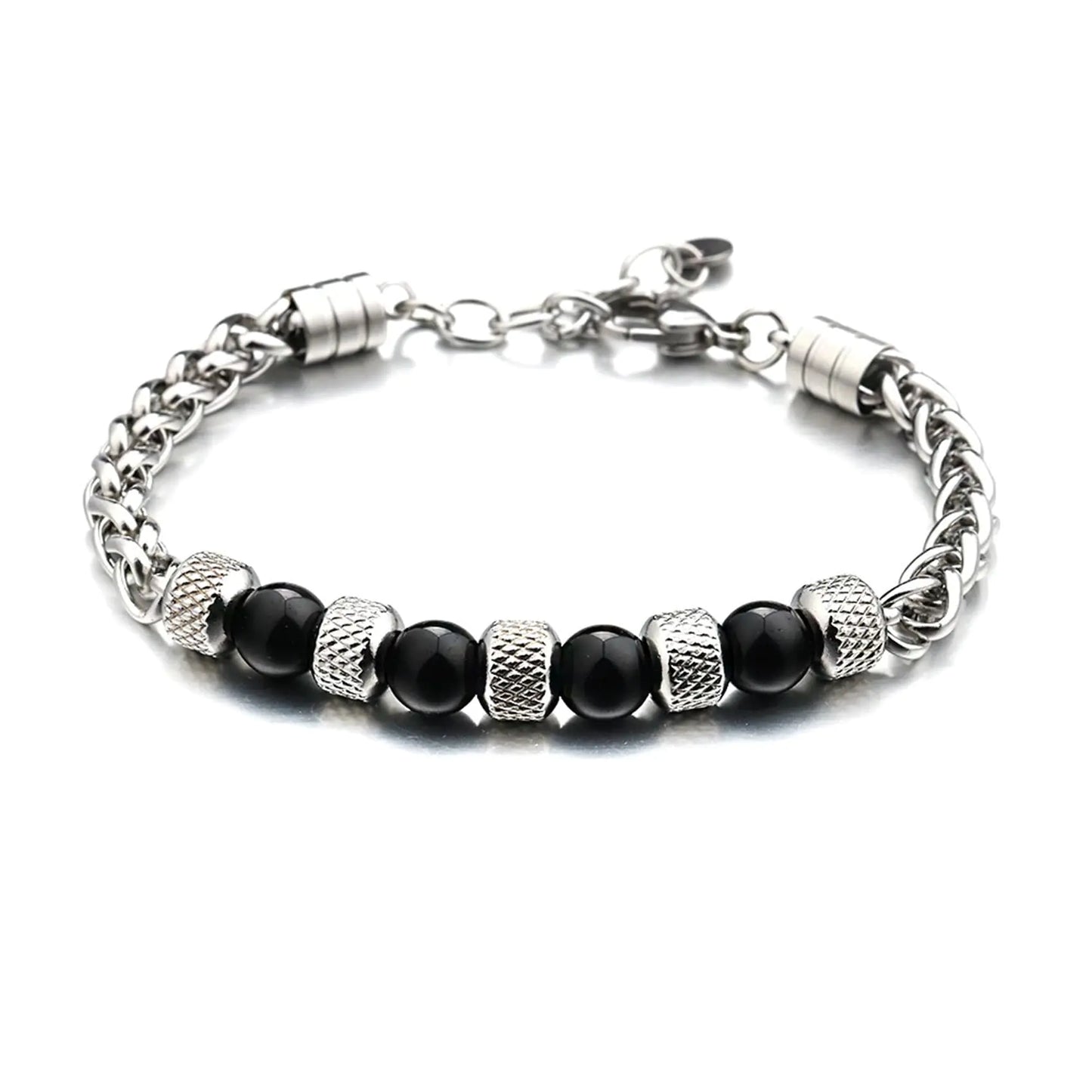 RANKEEF Black Beads for Bracelets for women's