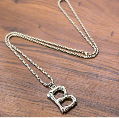 Trendy Men's Necklace with Hip-Hop Pendant and Chain