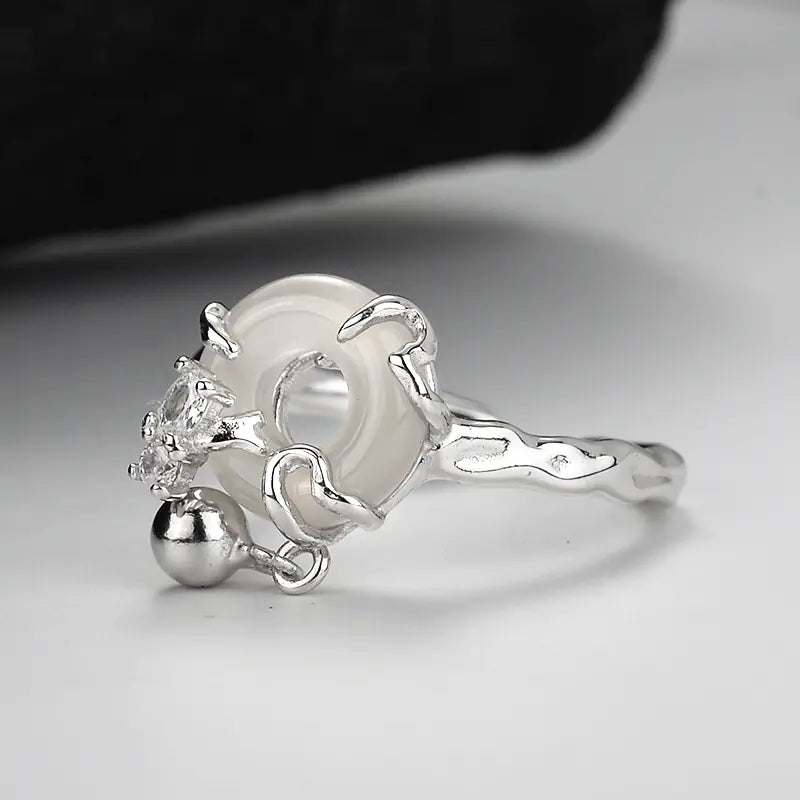 Peace Buckle Ring for Women