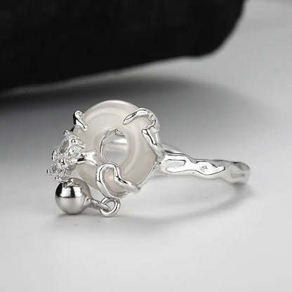 Peace Buckle Ring for Women