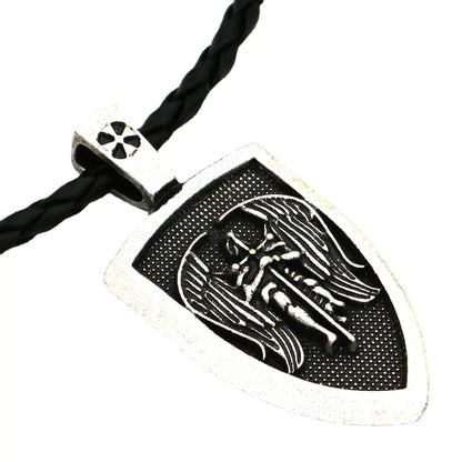 Men's Necklace with Amulet Pendant