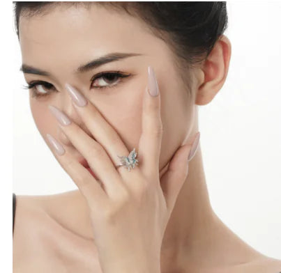 Modern Butterfly Ring for Women
