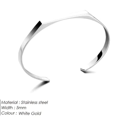 Modern Luxury Stainless Steel Men's Bracelet