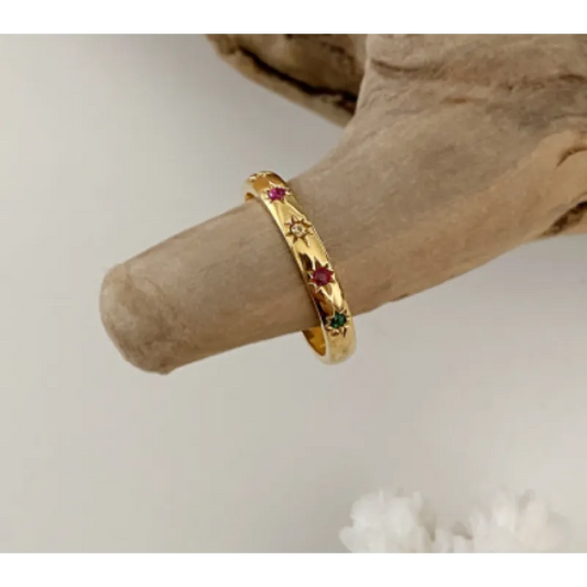 Diamond 18K Fine Gold Ring for Women