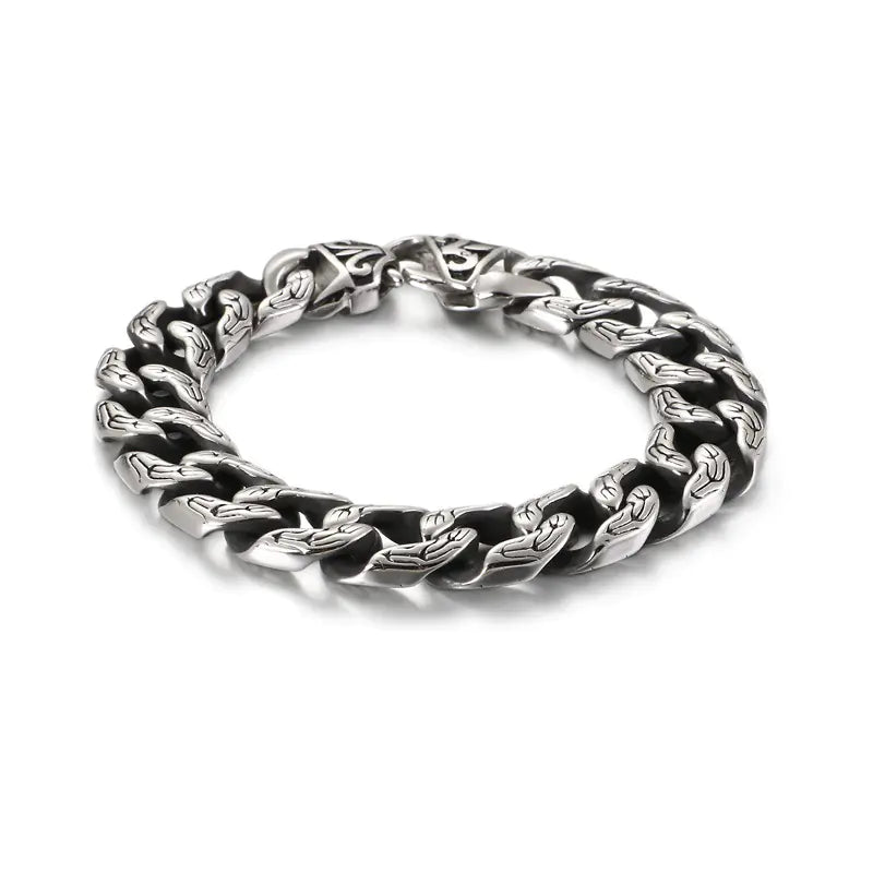 Punk Skull Titanium Steel Men's Bracelet