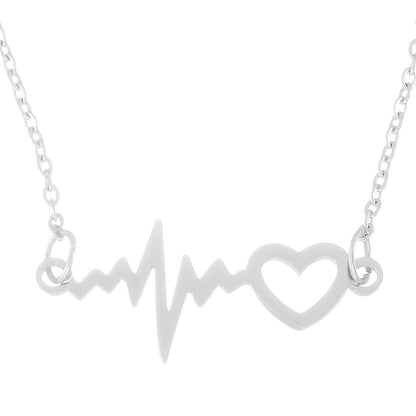 Heartbeat Necklace for Women & Couples