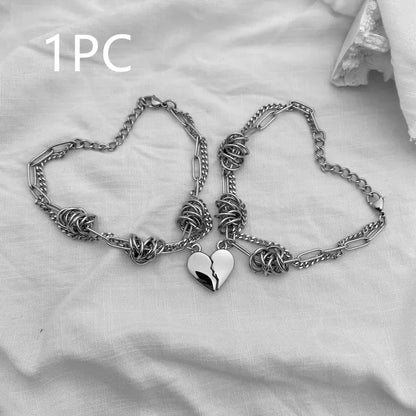 Heartbreaking Girls Attracting Couple Bracelets for Couple