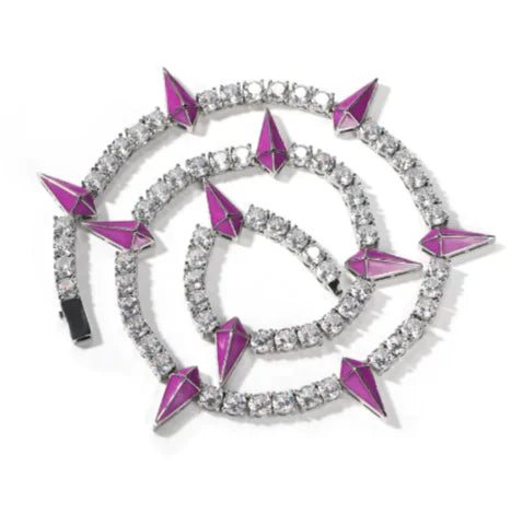 Men's Unique Zircon Diamond Pendant Necklace