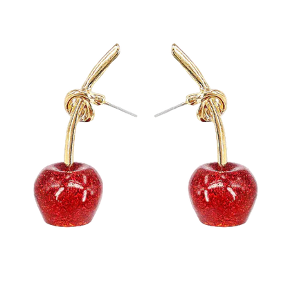 Cherry Drop Earrings for Women