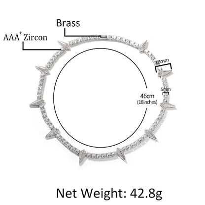 Men's Unique Zircon Diamond Pendant Necklace