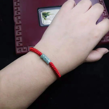 Emerald Road Red Rope Bracelet for Women