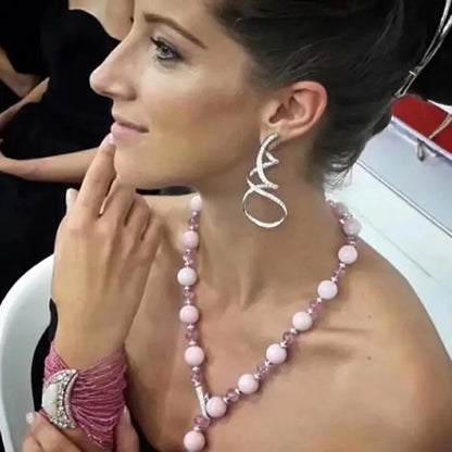 Irregular Twisted Spiral Earrings (Set of Earrings)