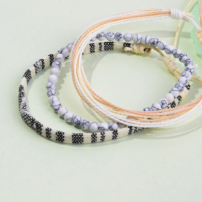 3pcs/set Men's Braided Bracelet