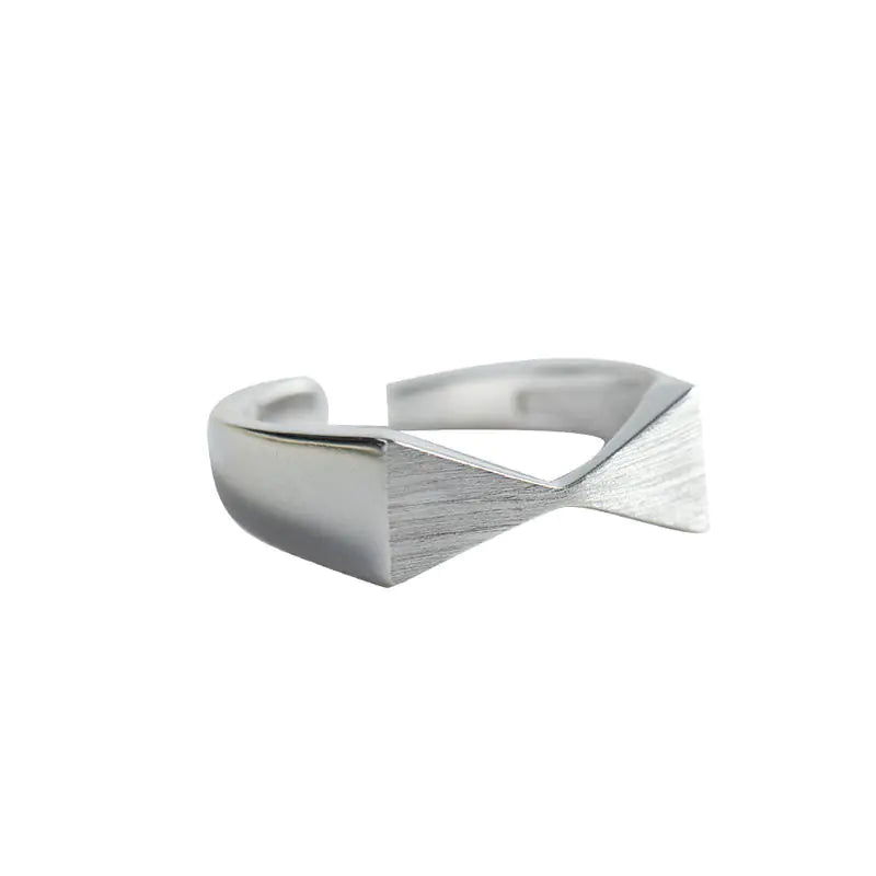 Silver Bow Ring for Women
