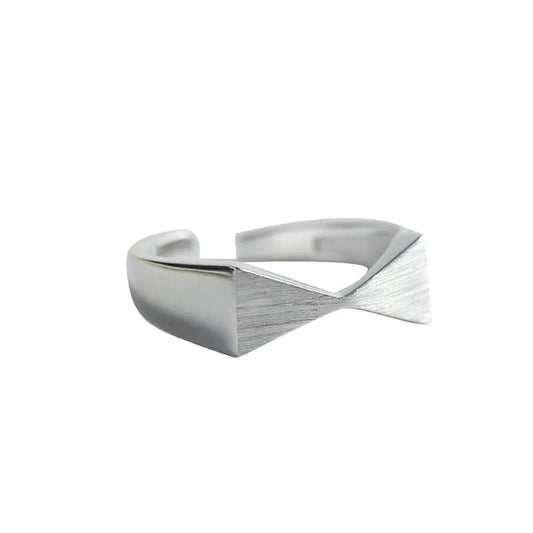 Silver Bow Ring for Women