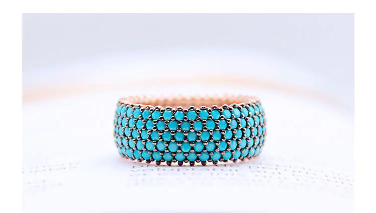 Turquoise Gemstone Ring for Women
