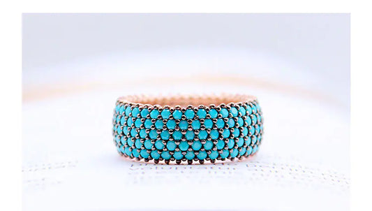Turquoise Gemstone Ring for Women