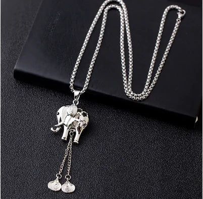 Trendy Men's Necklace with Hip-Hop Pendant and Chain