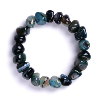 DIEZI Yoga Ethnic Multicolor Natural Irregular Stone Beads