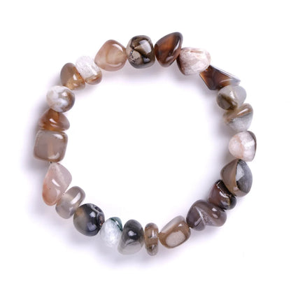 DIEZI Yoga Ethnic Multicolor Natural Irregular Stone Beads