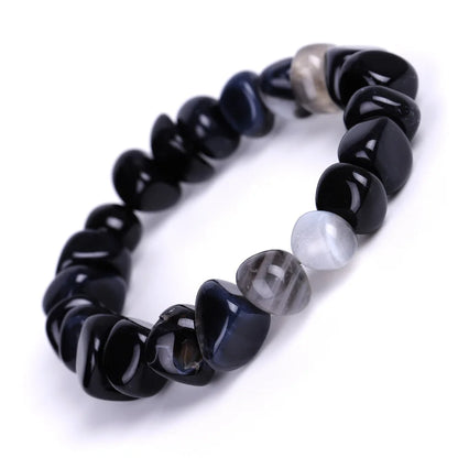 DIEZI Yoga Ethnic Multicolor Natural Irregular Stone Beads