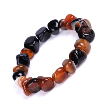 DIEZI Yoga Ethnic Multicolor Natural Irregular Stone Beads