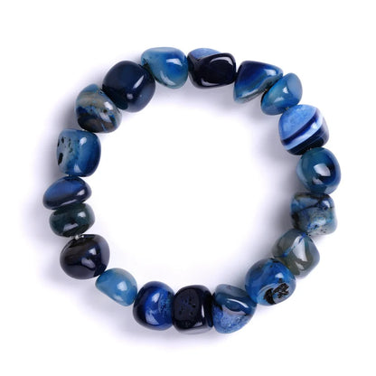 DIEZI Yoga Ethnic Multicolor Natural Irregular Stone Beads