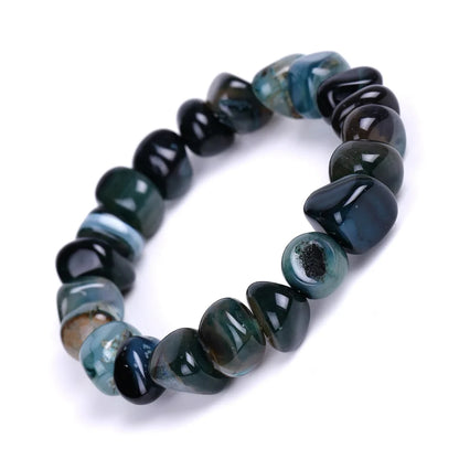 DIEZI Yoga Ethnic Multicolor Natural Irregular Stone Beads