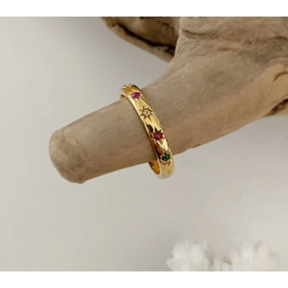 Diamond 18K Fine Gold Ring for Women