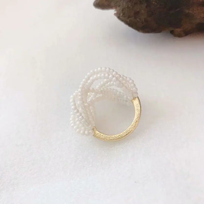 Versatile Colorless Ring for Women