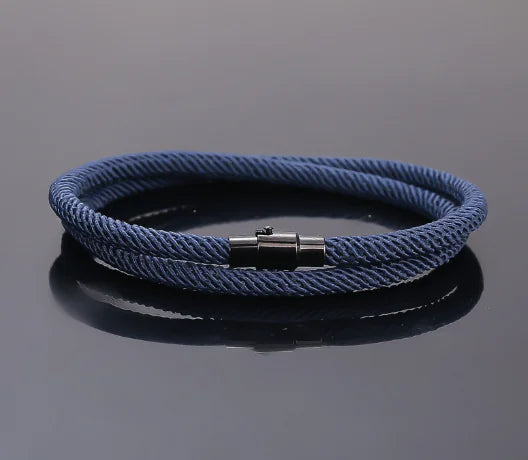 Lucky Red Rope Bracelet with Magnetic Clasp