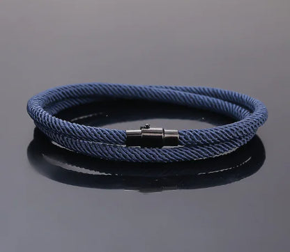 Lucky Red Rope Bracelet with Magnetic Clasp