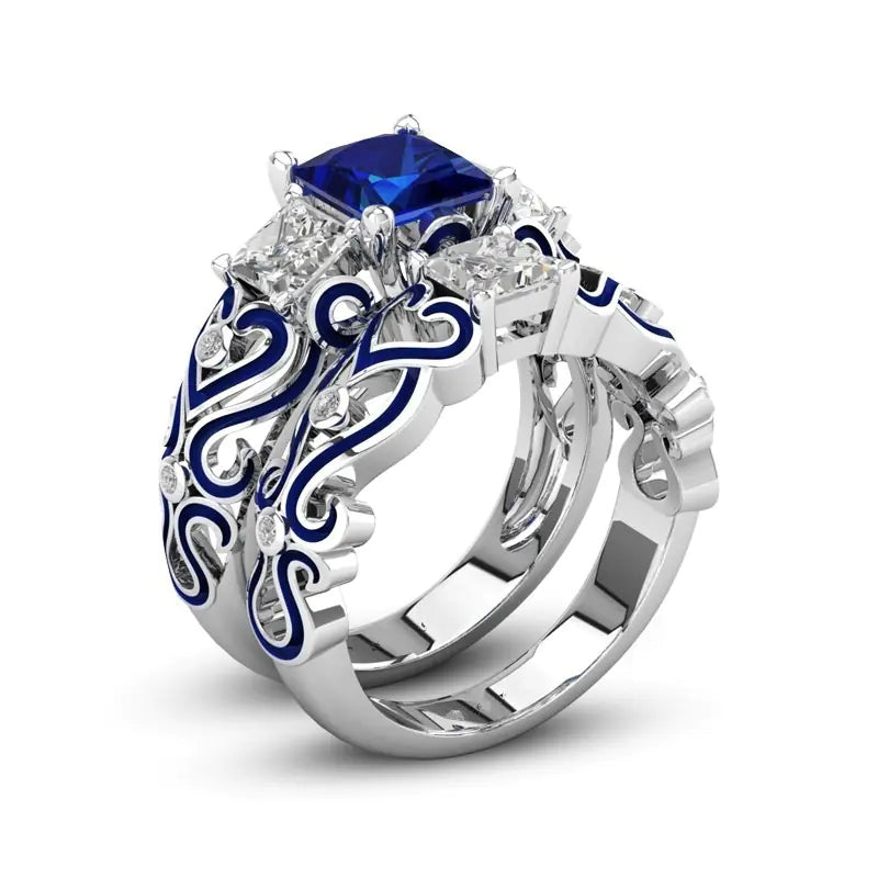 Zircon Gemstone Engagement Ring for Women - Fashion Ring