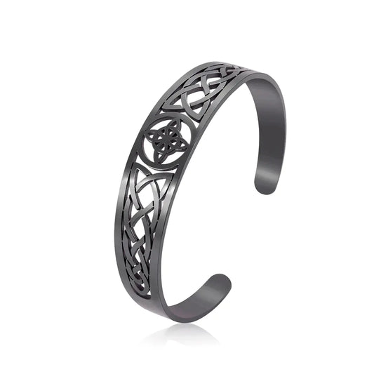 Luxury Stainless Steel Women's Cuff Bracelet