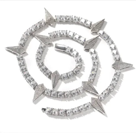 Men's Unique Zircon Diamond Pendant Necklace