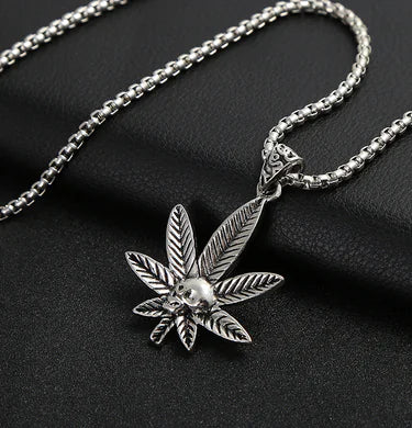 Trendy Men's Necklace with Hip-Hop Pendant and Chain