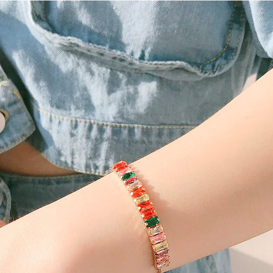 Colorful Crystal Bracelets - Bohemian Adjustable Design