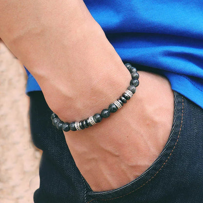 Fashion Mens  Natural Stone Bracelet