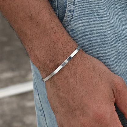 Street Hip Hop Adjustable Open Bracelet