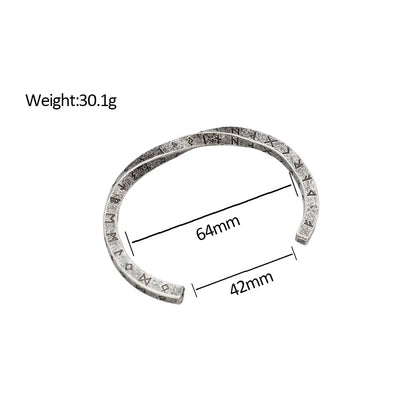 Vintage Simple Viking Rune Bracelet