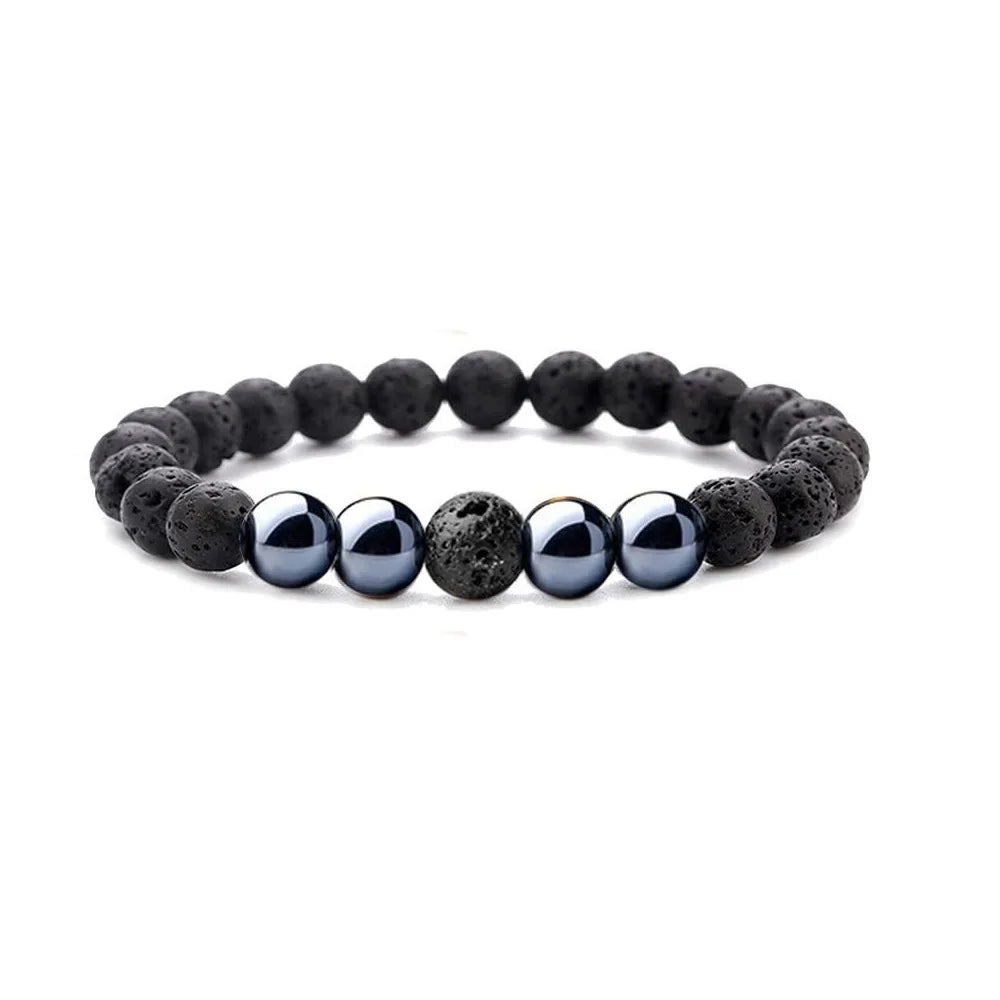 Lava Rock Beaded Bracelets