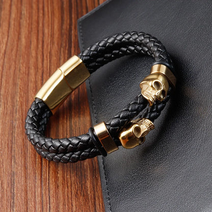 Multi-layer Punk Stainless Bracelet