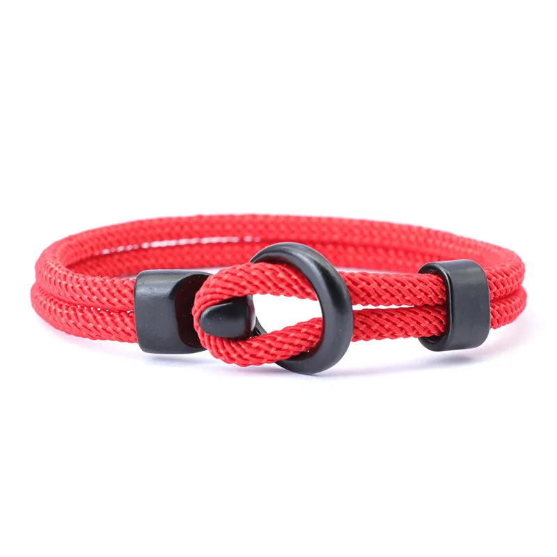 Rope Bracelet Men Double Layerg Braclet