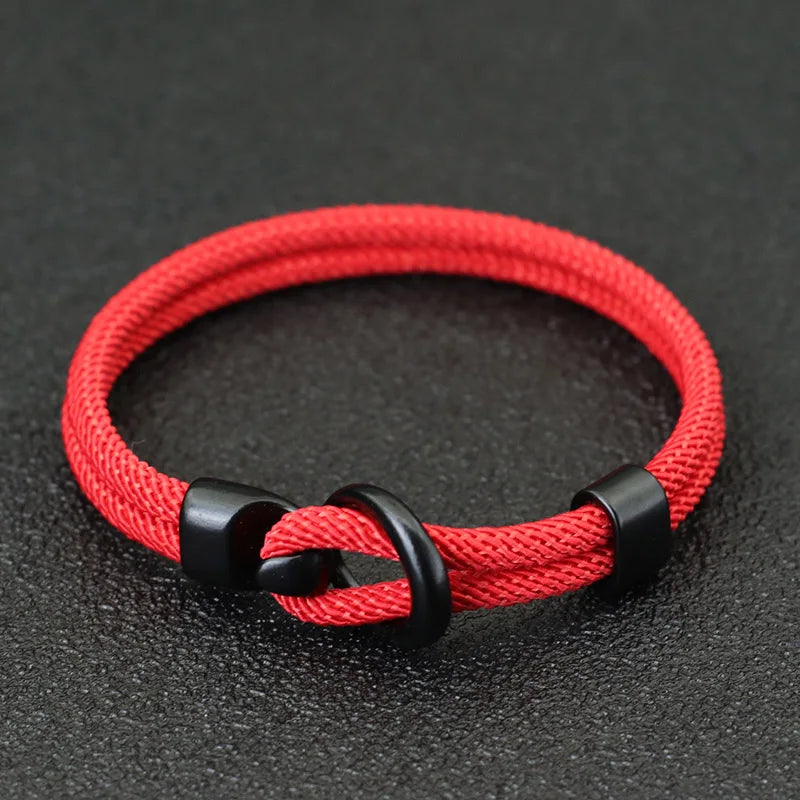 Rope Bracelet Men Double Layerg Braclet