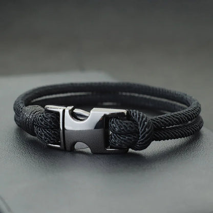 Fashion Mens Layer Spring Bracelet